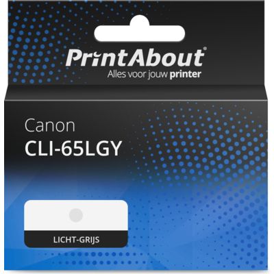 Huismerk Canon CLI-65LGY Inktcartridge Licht-grijs