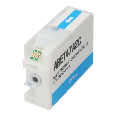 Huismerk Epson T47A2 Inktcartridge Cyaan