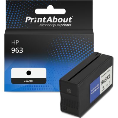 Huismerk HP 963 (3JA26AE) Inktcartridge Zwart