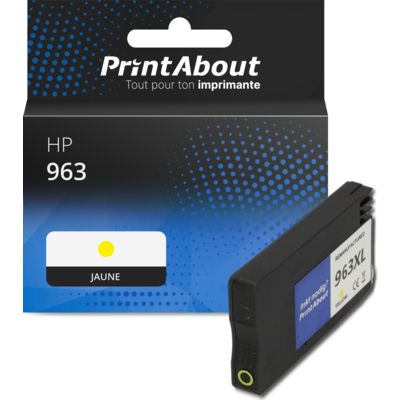 Cartouche compatible HP 963 (3JA25AE) - Jaune