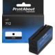 Cartouche compatible HP 712 (3ED70A) - Noir