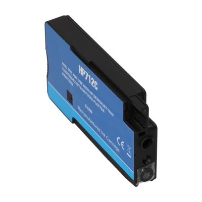 Huismerk HP 712 (3ED67A) Inktcartridge Cyaan