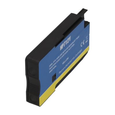 Huismerk HP 712 (3ED69A) Inktcartridge Geel