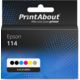 Huismerk Epson 114 (C13T07A1/B1/B2/B3/B4/B540) Inktcartridge 6-kleuren Multipack