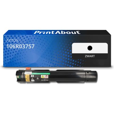 Huismerk Xerox 106R03757 Toner Zwart Hoge capaciteit
