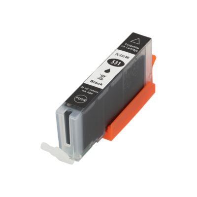 Huismerk Canon CLI-531BK Inktcartridge Zwart