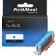Cartouche compatible Canon CLI-531C - Cyan