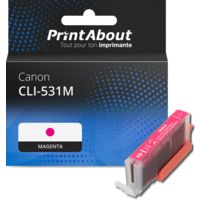 Cartouche compatible Canon CLI-531M - Magenta