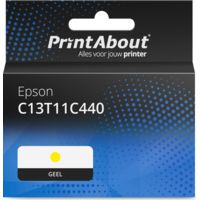 Huismerk Epson C13T11C440 Inktcartridge Geel