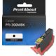 Cartouche compatible Canon PFI-300MBK - Noir mat