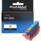 Cartouche compatible Canon PFI-300C - Cyan