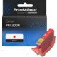 Cartouche compatible Canon PFI-300R - Rouge