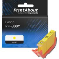 Cartouche compatible Canon PFI-300Y - Jaune