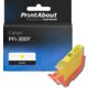 Cartouche compatible Canon PFI-300Y - Jaune