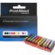 Ménage Cartouche d'encre Canon PFI-300PBK/MBK/C/R/M/Y/GY/CO/PM/PC Multipack 10 couleurs
