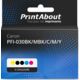 Cartouche compatible Canon PFI-030BK/MBK/C/M/Y - 5 couleurs - Multipack