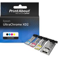 Huismerk Epson UltraChrome XD2 (C13T40D/41/42/43/440) Inktcartridge 4-kleuren Multipack