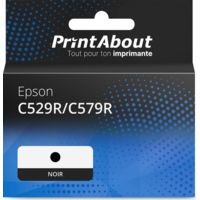 Cartouche compatible Epson C529R/C579R (T01D100) - Noir - Très grande capacité
