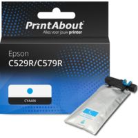 Huismerk Epson C529R/C579R (T01D200) Inktcartridge Cyaan Extra hoge capaciteit