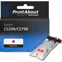 Cartouche compatible Epson C529R/C579R (T01D300) - Magenta - Très grande capacité