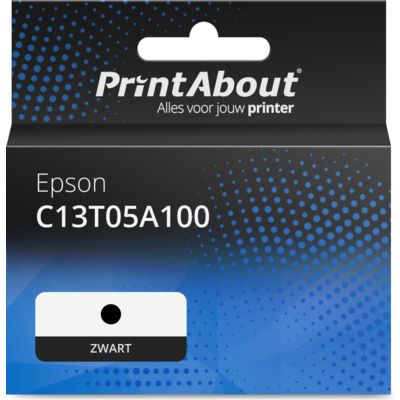 Huismerk Epson C13T05A100 Inktcartridge Zwart Hoge capaciteit