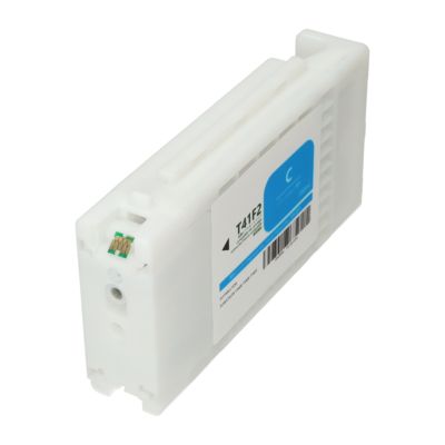 Cartouche compatible Epson T41F240 - Cyan - Grande capacité