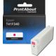Cartouche compatible Epson T41F340 - Magenta - Grande capacité