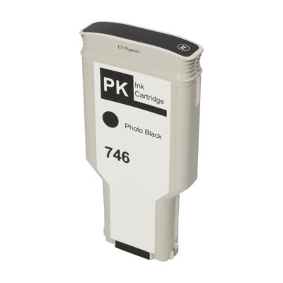 Huismerk HP 746 (P2V82A) Inktcartridge Foto-zwart
