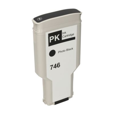 Huismerk HP 746 (P2V82A) Inktcartridge Foto-zwart