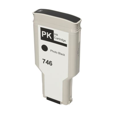 Huismerk HP 746 (P2V82A) Inktcartridge Foto-zwart