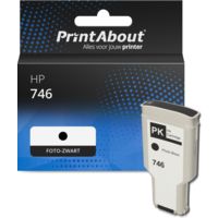 Huismerk HP 746 (P2V82A) Inktcartridge Foto-zwart