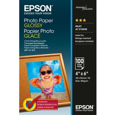 Epson S042548 Glossy Photo Paper 10 x 15 (100 vel) - Papier photo