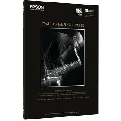 Epson S045050 Traditional Photo Paper A4 (25 vel) - Papier photo