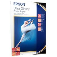 Epson S041927 Ultra Glossy Photo Paper A4 (15 vel) - Papier photo