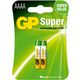 GP AAAA Super Alkaline 2 stuks Batterij