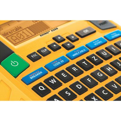 Dymo LabelWriter Rhino 4200 labelprinter Kit QWERTZ - Étiqueteuse