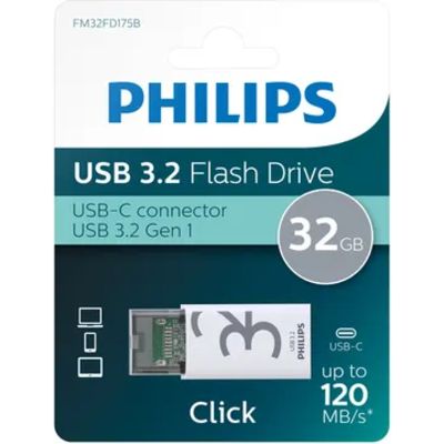 Philips 3.2-stick Click 32GB USB-C - Clé USB
