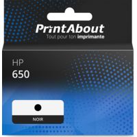 Cartouche compatible HP 650 (CZ101AE) - Noir