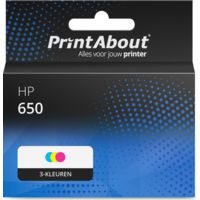Huismerk HP 650 (CZ102AE) Inktcartridge 3-kleuren