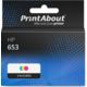 Huismerk HP 653 (3YM74AE) Inktcartridge 3-kleuren