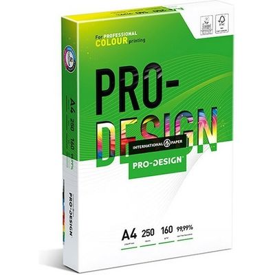 Papier Pro-Design A4 160 grammes  (250 feuilles)