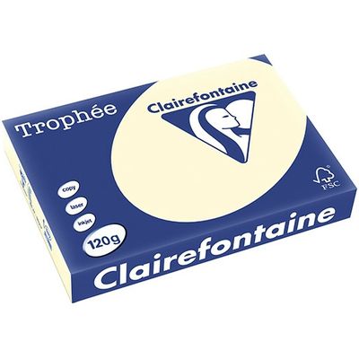 Clairefontaine Ivoor A4 - (120 grammes) - Papier de couleur