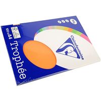 Clairefontaine Oranje A4 Gekleurd papier 80 grams (100 vel)