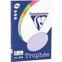 Clairefontaine Lila A4 Gekleurd papier 80 grams (100 vel)
