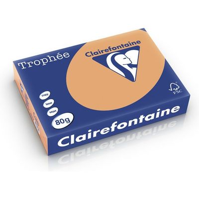 Clairefontaine Caramel A4 Papier couleur 80 g/m² (500 feuilles)
