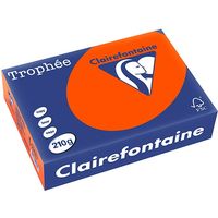 Clairefontaine Kardinaalrood A4 Gekleurd papier 210 grams (250 vel)