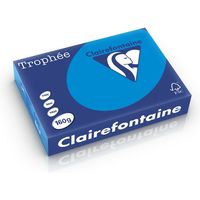 Clairefontaine Caribbean blauw A4 Gekleurd papier 160 grams (250 vel)