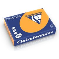 Clairefontaine Oranje A4 Gekleurd papier 160 grams (250 vel)