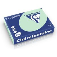 Clairefontaine Lichtgroen A4 Gekleurd papier 160 grams (250 vel)
