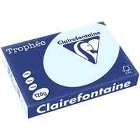  Clairefontaine Azuurblauw A4 Gekleurd papier 120 grams (250 vel)